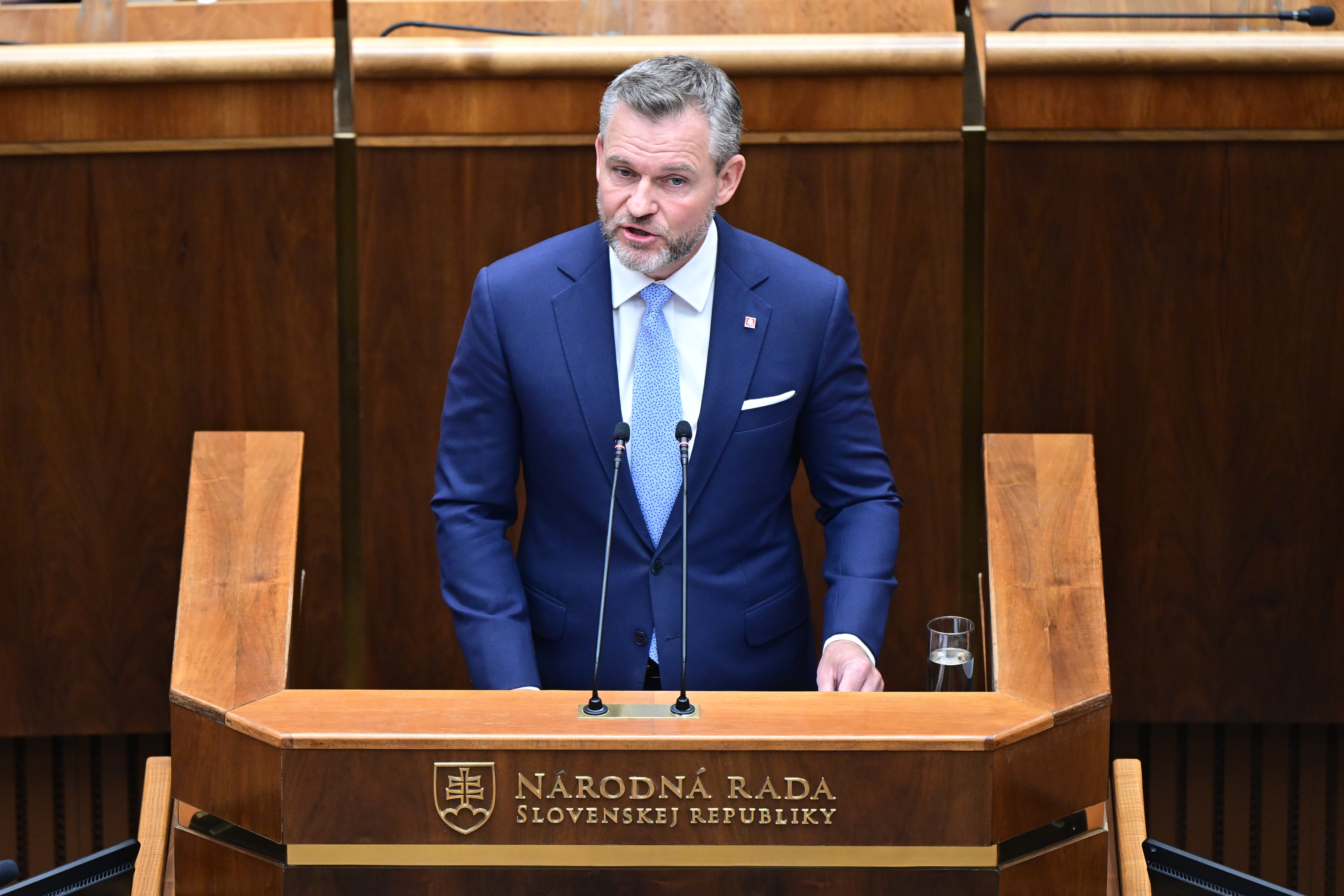 Správa Petra Pellegriniho o stave republiky